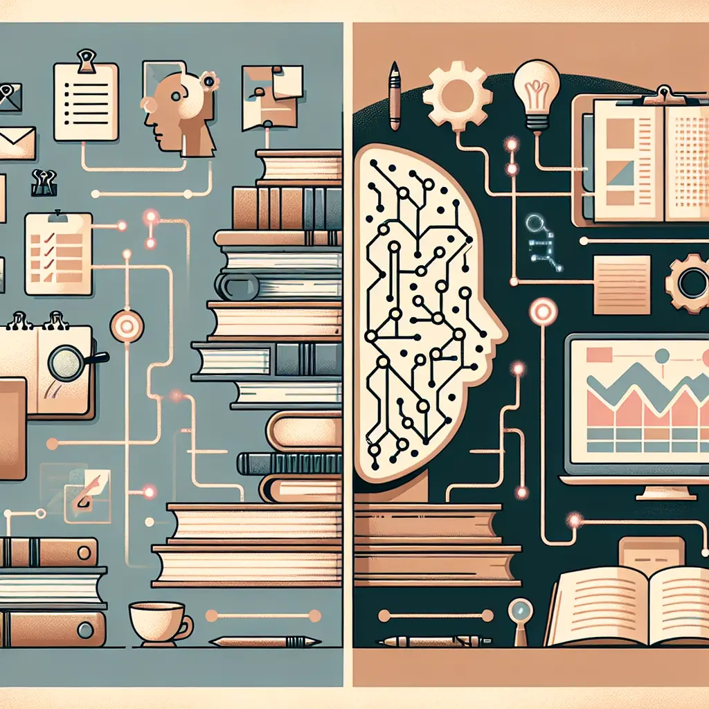Die Integration von KI-Tools in den Dissertationsprozess: analog trifft digital