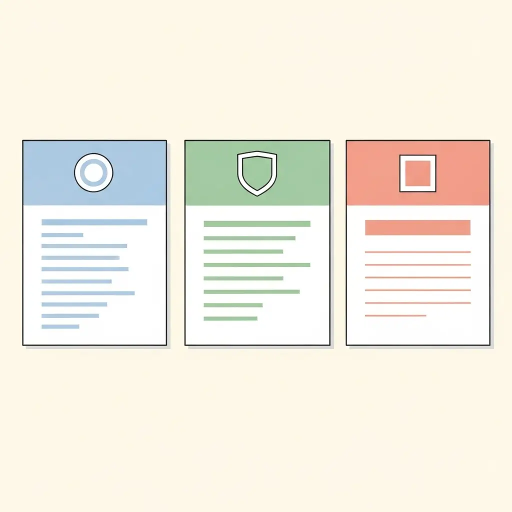 Unterschiedliche Template-Layouts der drei Berliner Universitäten