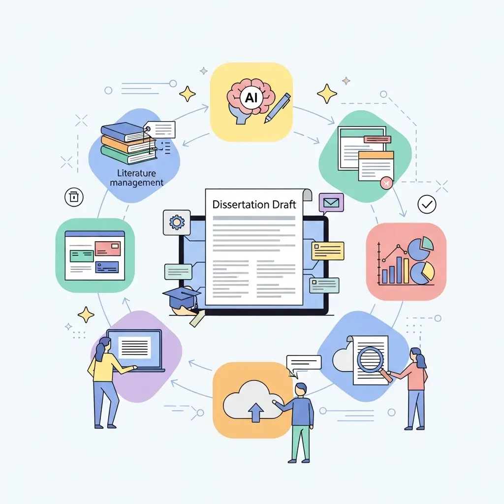 Integriertes Ökosystem digitaler Tools für die Dissertationsarbeit