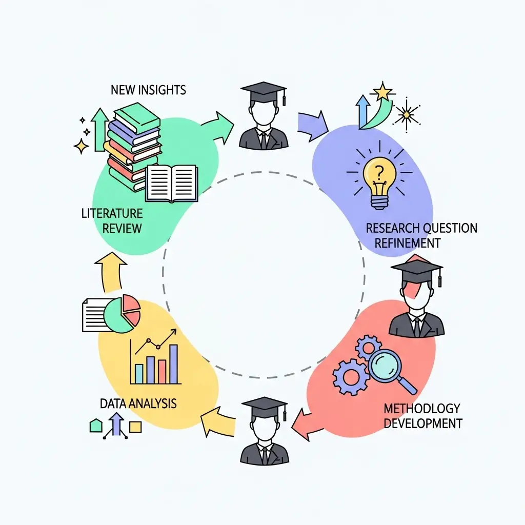Der iterative Forschungszyklus einer Dissertation