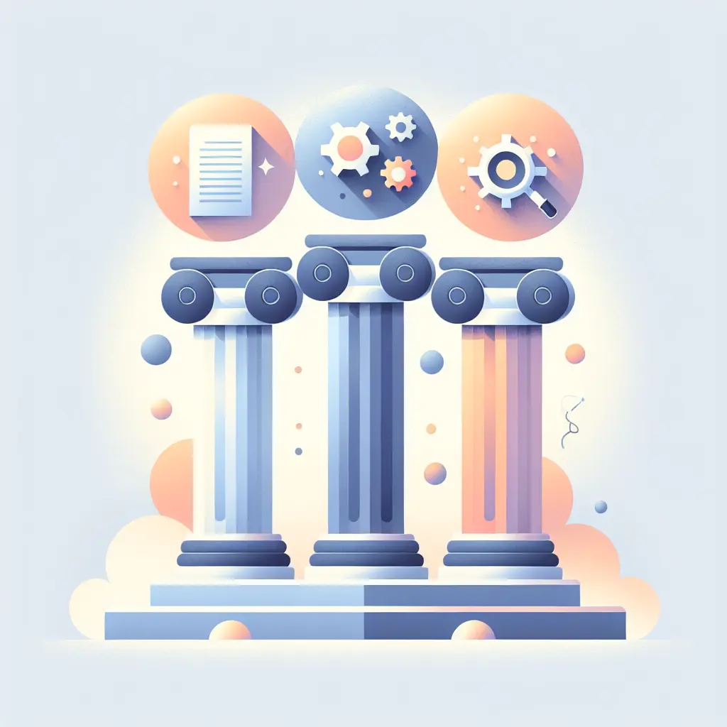 Die drei Säulen der Originalität: Inhalt, Methode und Perspektive tragen gemeinsam deine Forschung