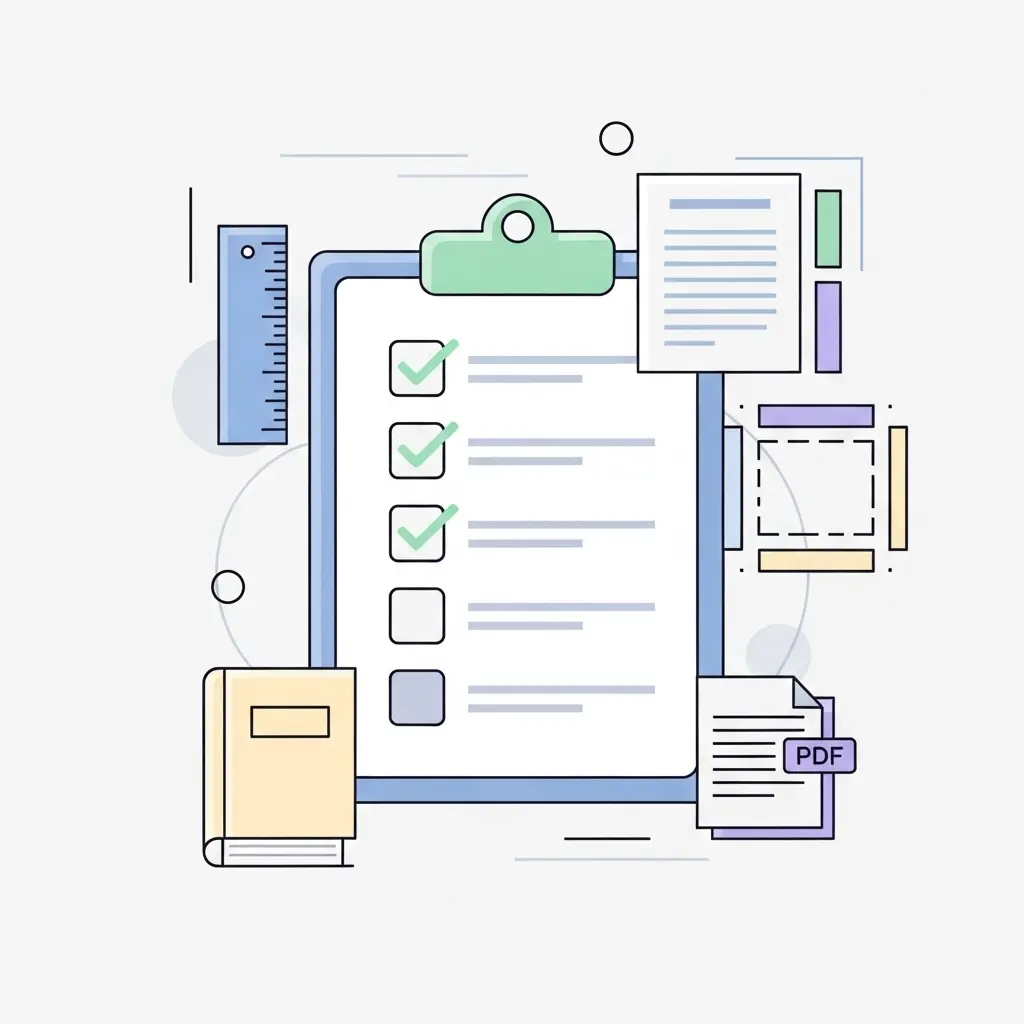 Checkliste für fehlerfreie Dissertation-Formatierung