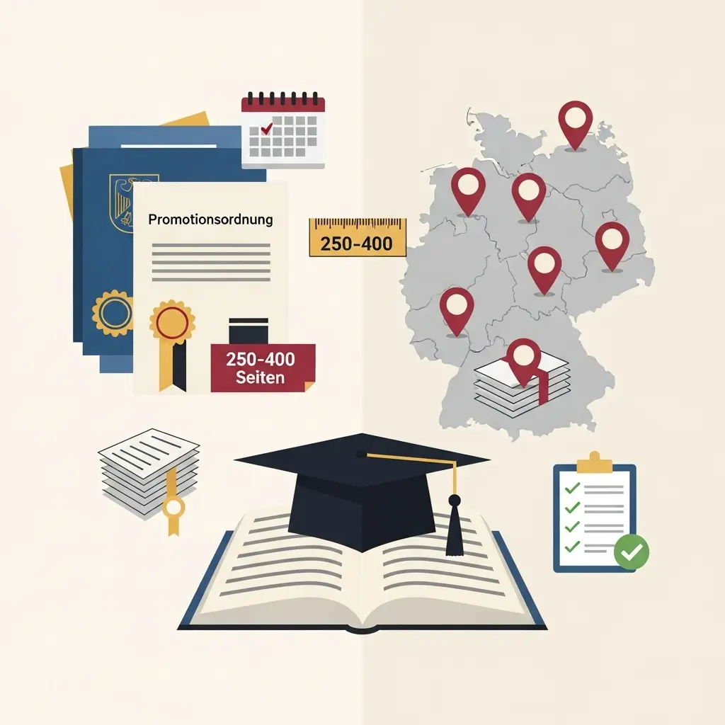 Deutsche Promotionsordnungen und akademische Standards für Dissertationen