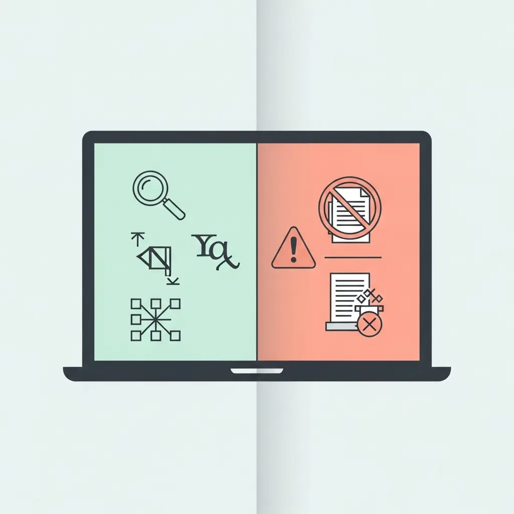 Unterscheidung zwischen legitimer und unerlaubter Nutzung von KI-Tools im akademischen Schreiben