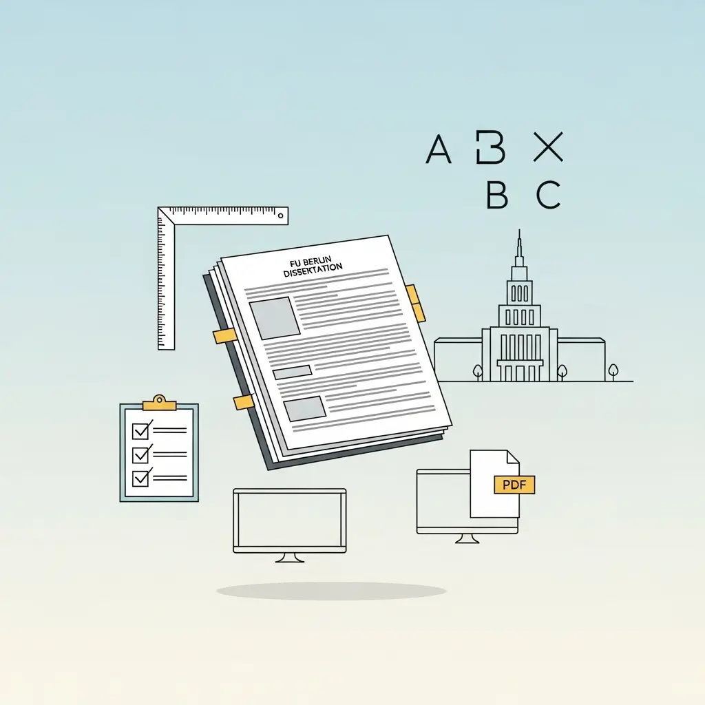 Dissertation FU Berlin formatieren: Insider-Tipps 2024