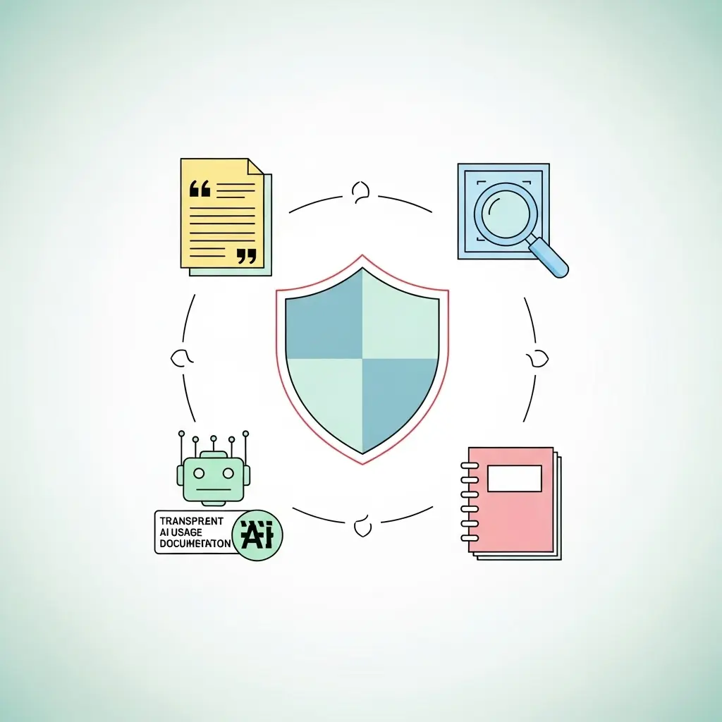 Plagiatsprävention durch systematische Quellenarbeit und Transparenz