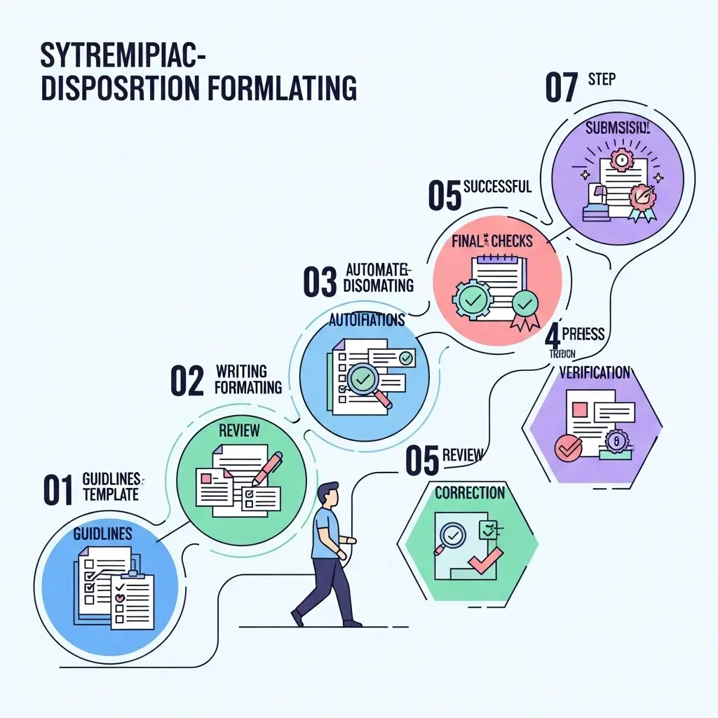 Sieben-Schritte-Roadmap zur systematischen Dissertationsformatierung
