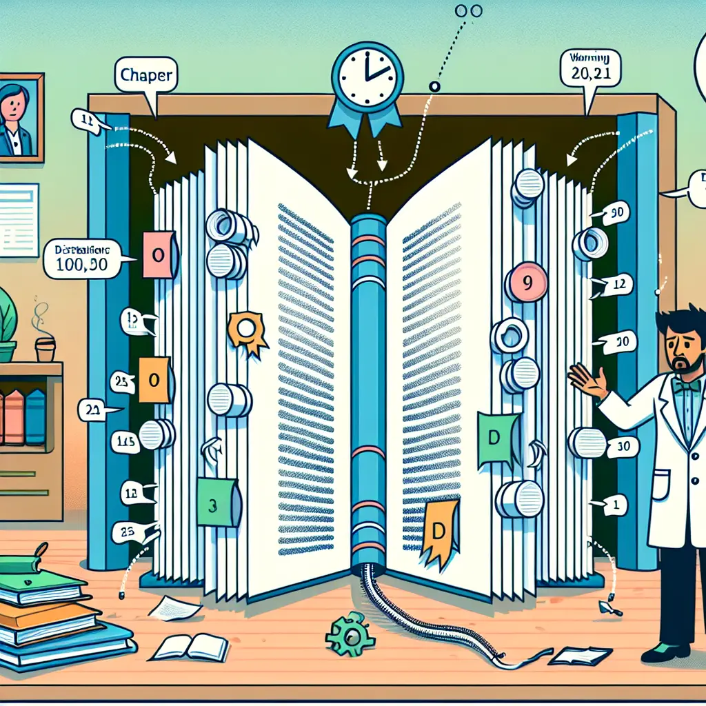 Abnehmende Zitationsdisziplin in späteren Dissertationskapiteln
