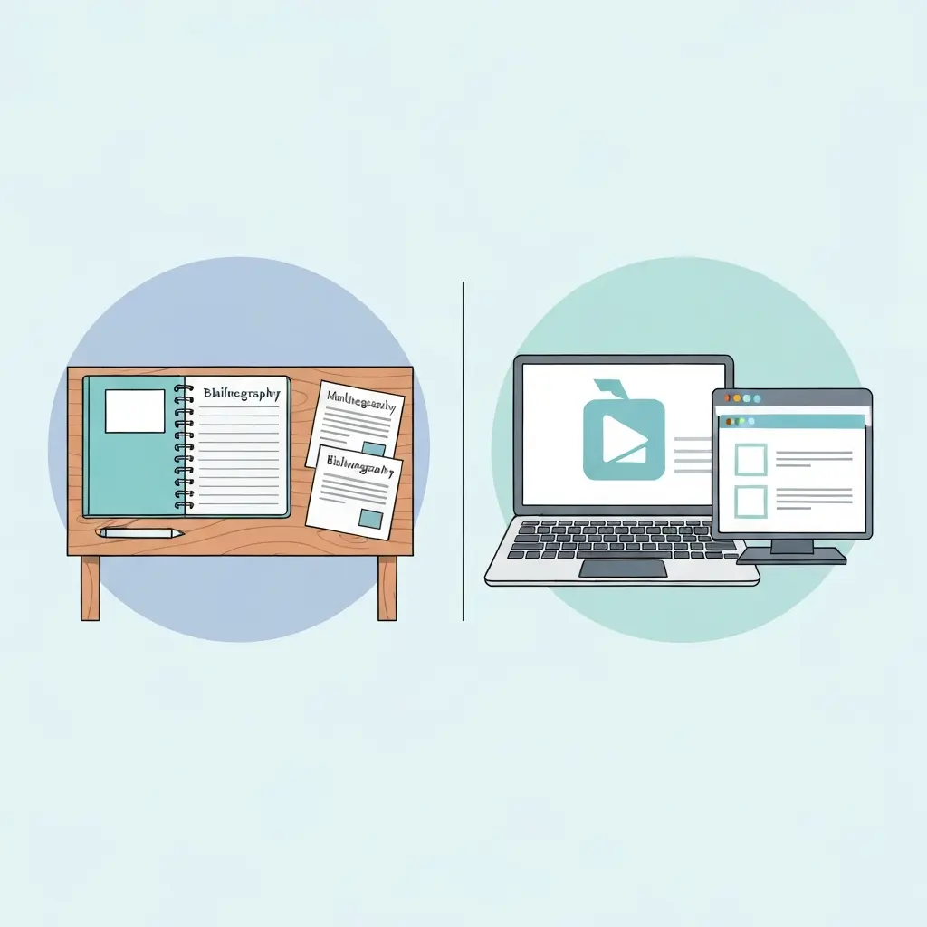Vergleich manuelles Literaturverzeichnis erstellen vs. Zotero Referenzmanager für die Abschlussarbeit
