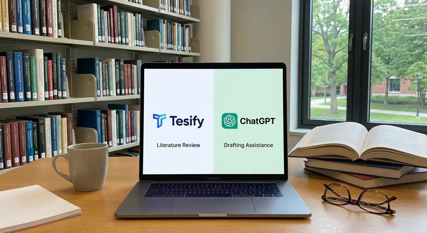 Abschlussarbeit KI-Tools 2025: Tesify vs ChatGPT Lösung