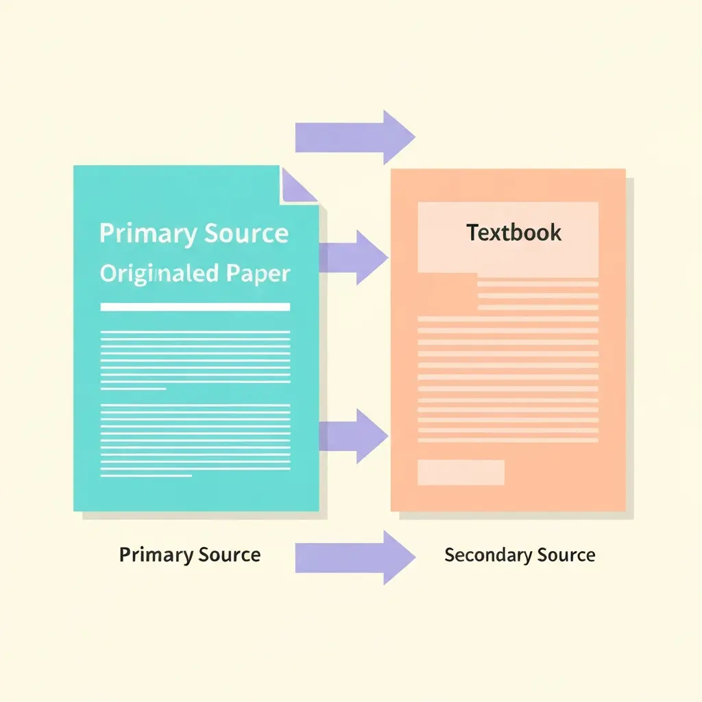 Primärquelle vs. Sekundärquelle: Unterschiede und Anwendung