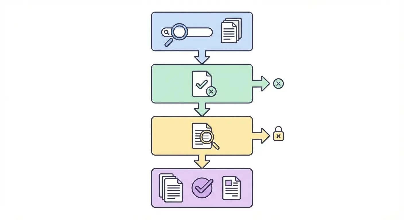 PRISMA 2020 Flow Diagram – Vier-Phasen-Modell für systematische Reviews: Identifikation, Screening, Eligibility und Einschluss