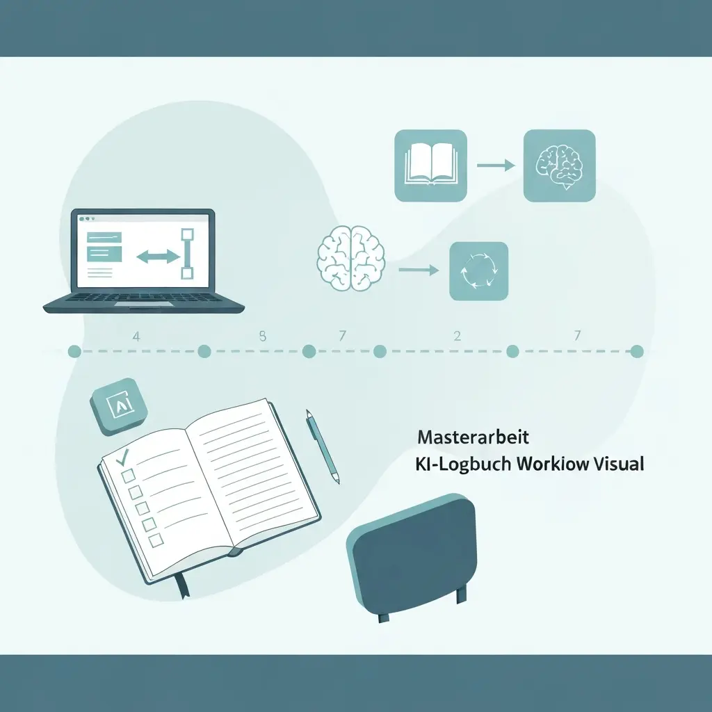 KI-Logbuch für die Masterarbeit: Dokumentation von KI-Tools und Arbeitsschritten für wissenschaftliche Transparenz