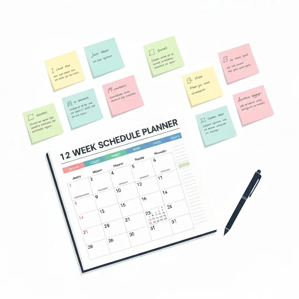Zeitplan Bachelorarbeit erstellen: 12-Wochen-Vorlage 2026