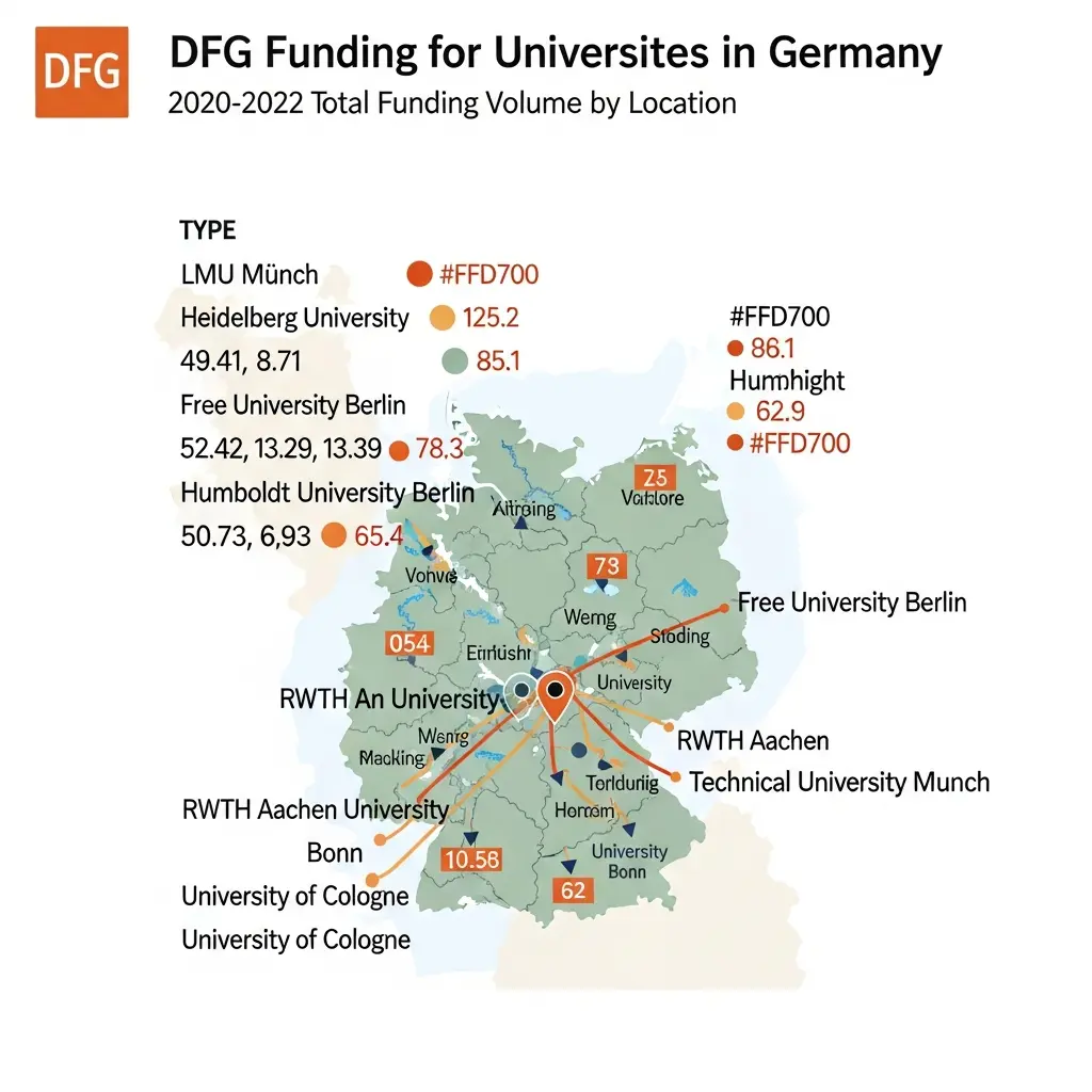 Drittmittel an deutschen Hochschulen: DFG-Förderatlas-Daten nach Bundesland 2026
