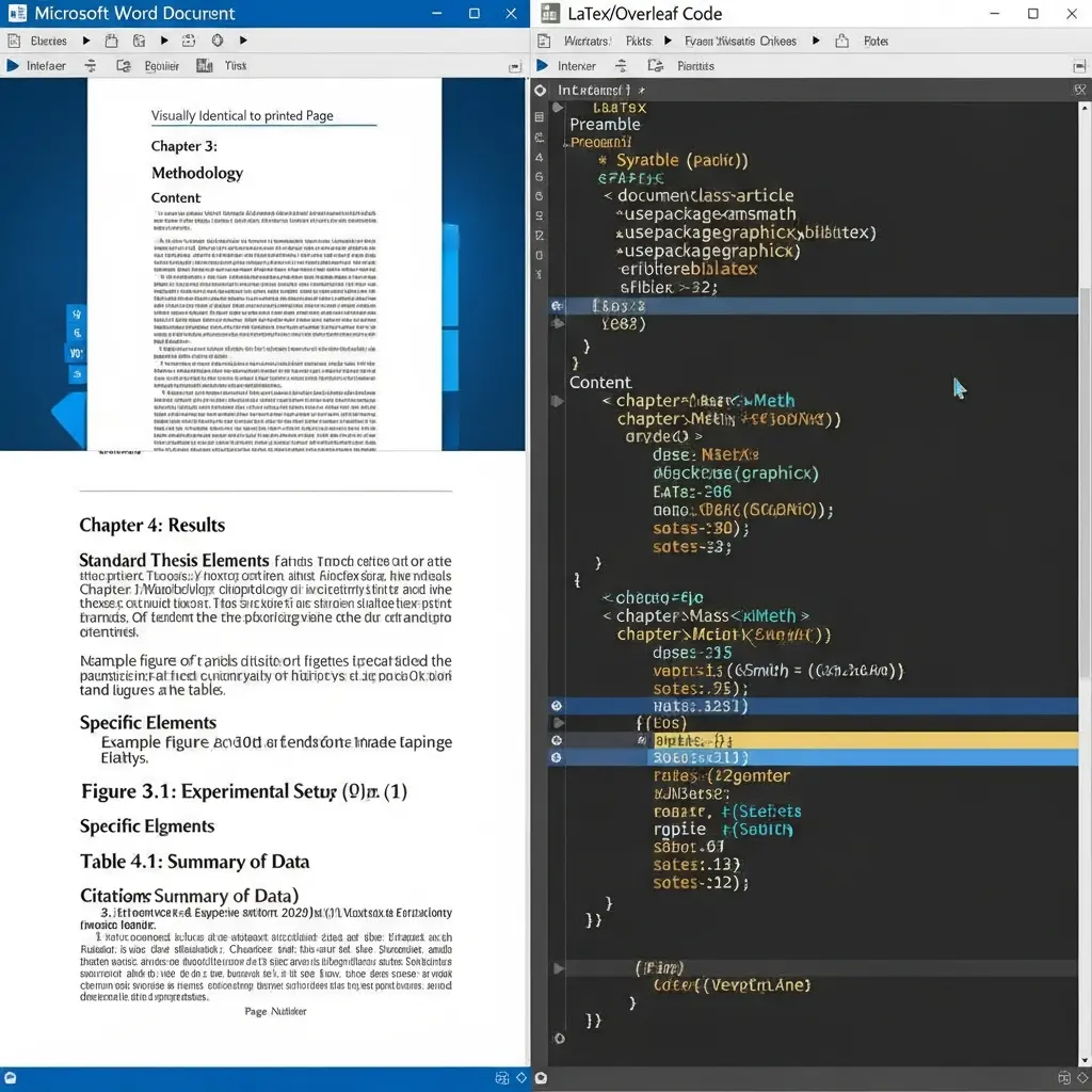 Word vs. LaTeX vs. Overleaf 2026: Welches Schreibtool für die Abschlussarbeit?