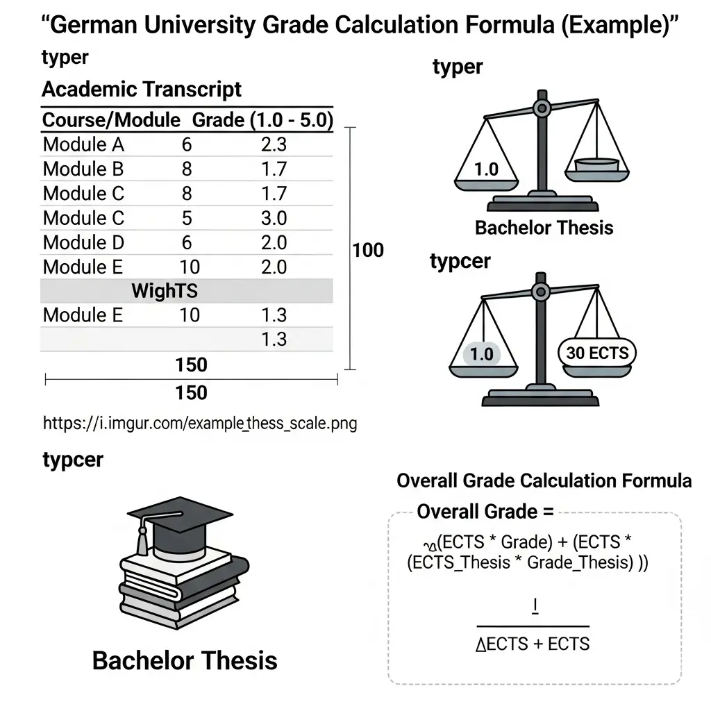 Wie stark zählt die Bachelorarbeit für die Abschlussnote? (2026)
