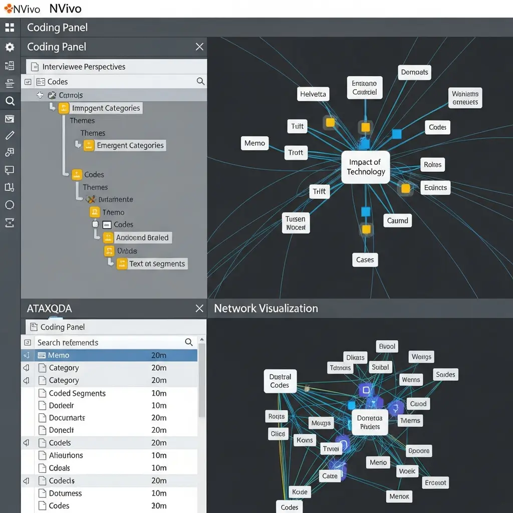NVivo vs. MAXQDA vs. ATLAS.ti 2026: Beste Software für qualitative Analyse
