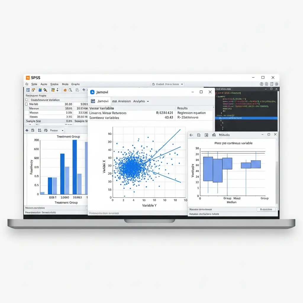 SPSS vs. Jamovi vs. R 2026: Beste Statistik-Software für die Bachelorarbeit im Vergleich
