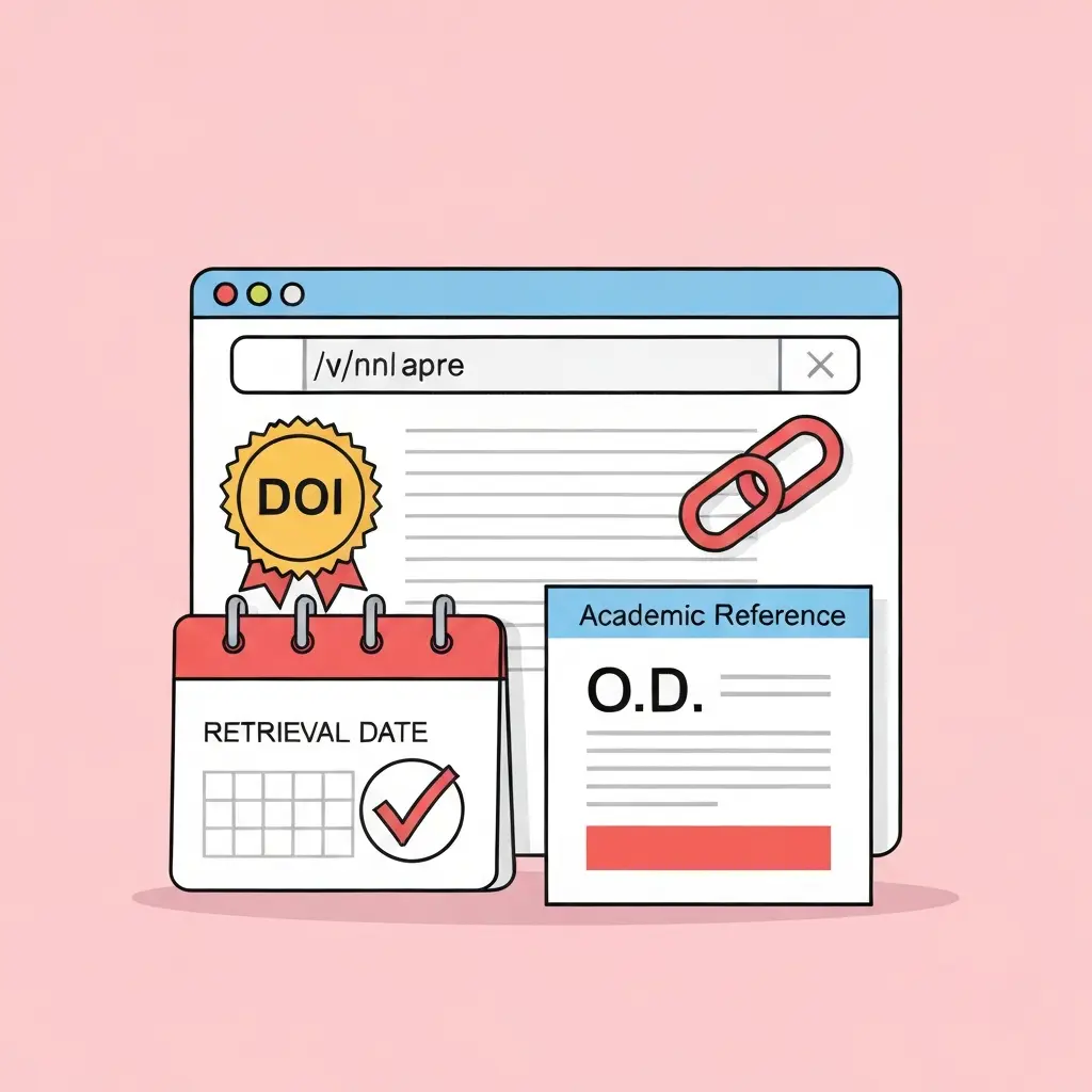 Internetquellen zitieren 2026: DOI angeben, Abrufdatum, ohne Datum und alle Regeln nach APA und deutschem Standard